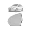 Lente Vidro Retrovisor Agile Montana MOTORISTA 46058PVE