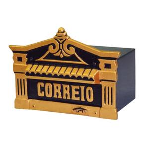 Caixa de Correio Para Cartas Mineira Ouro Detras 15x25x12cm