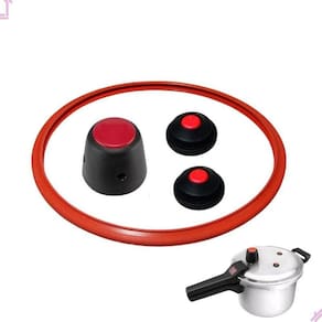 Kit Borracha Panela Pressão 3D Alcast 4,5 L Peso E Válvulas
