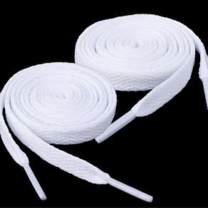 Cadarço Tradicional 120cm Poliéster Alta Qualidade 8mm Flat