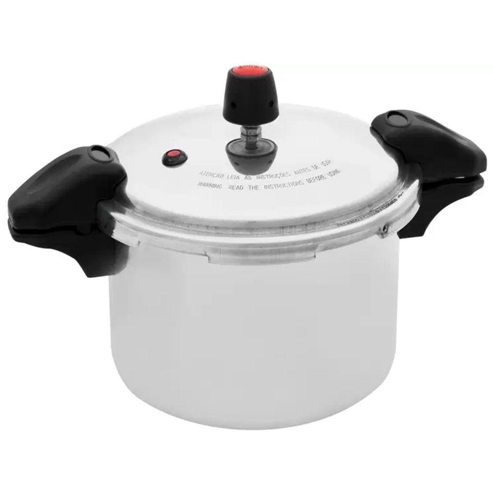 Panela de Pressão 4,5 Litros Fechamento Externo com alça - Eirilar Polida