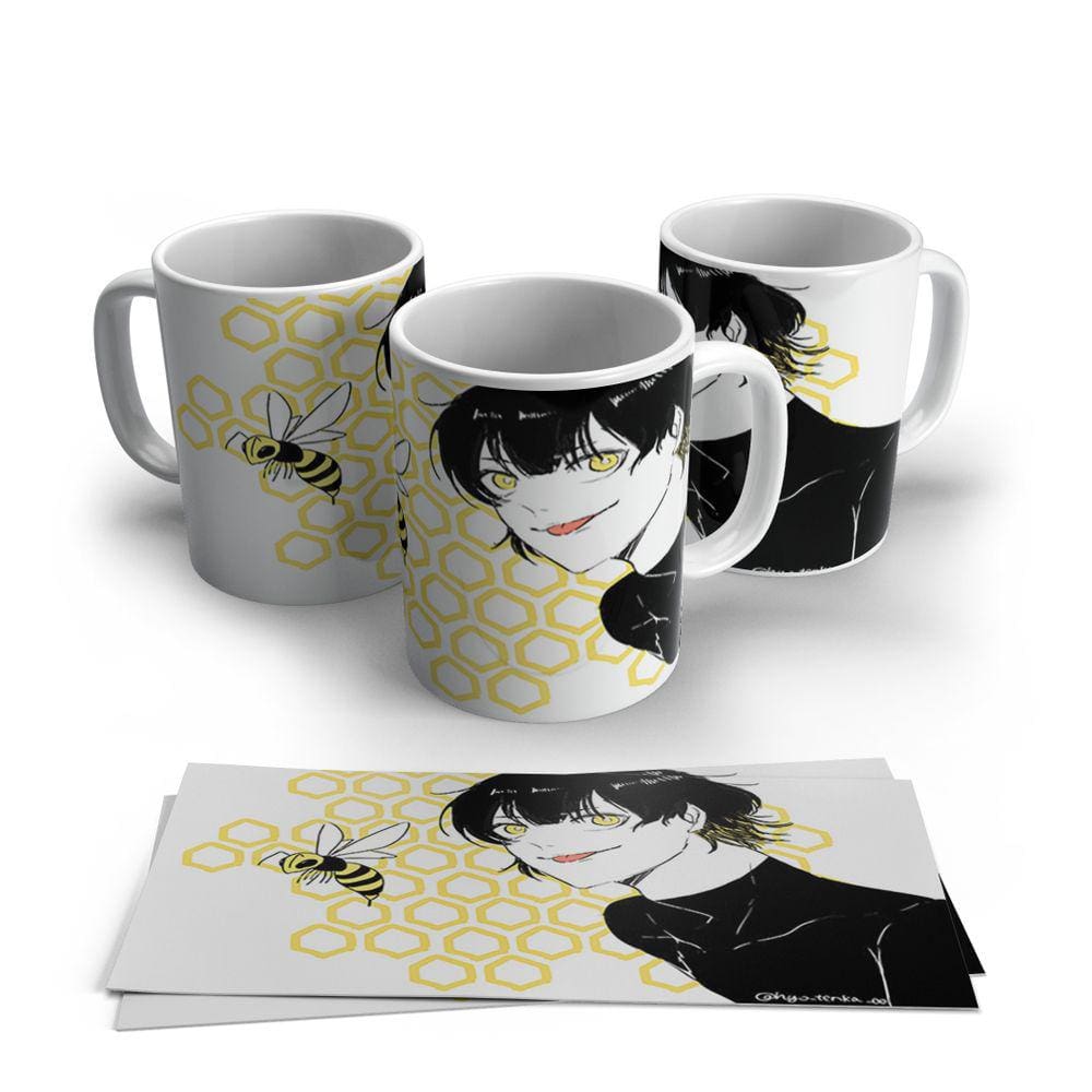 Caneca de Porcelana Blue Lock Modelo 09