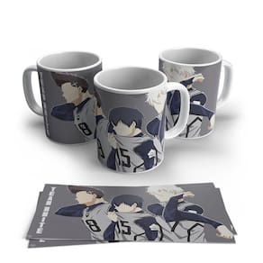 Caneca de Porcelana Blue Lock Modelo 16