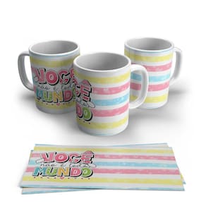 Caneca de Porcelana Dia das Mães modelo 06