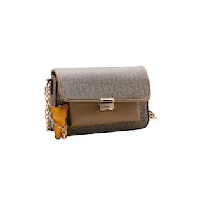 Bolsa Feminina Chenson Duo Monograma 3483703 Natural