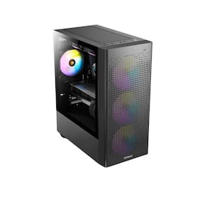 Gabinete Gamer Antec Nx500m Vidro Temperado 3 Fans Argb