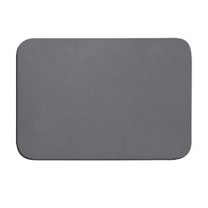 Mousepad Cinza Barato Antiderrapante Em Tecido - Reflex