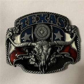 Fivela de cinto Texas Bull Head Western Cowboy Buckles