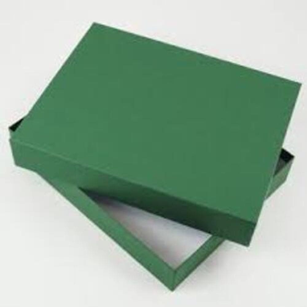 Caixa Cartonada 32X24X5 Verde Musgo