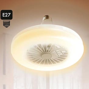 Ilumina E Refresca Ventilador De Teto Com Luz Led E Controle