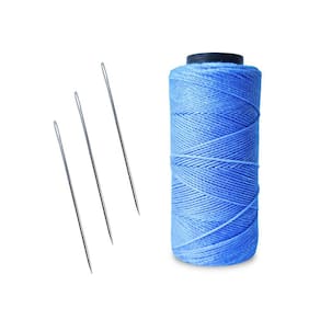 Linha Para Artesanato, Couros, Sapato N04 + 3 Agulhas De Aço
