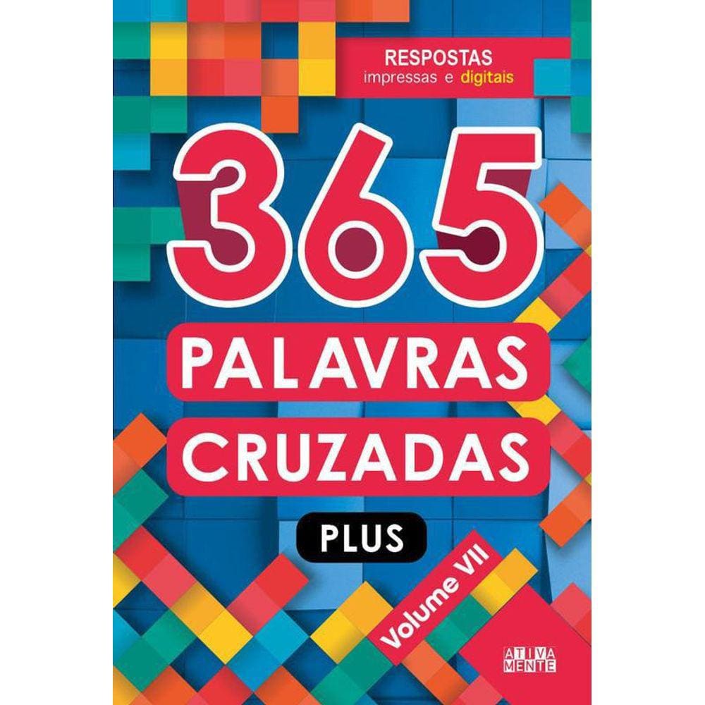 Livro: 365 Palavras Cruzadas Plus - Volume Vii