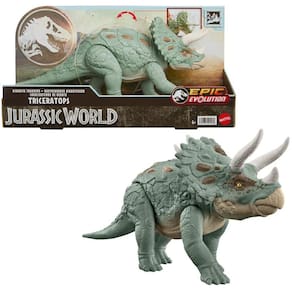Dinossauro - Jurassic World - Rastreadores Gigantes - Triceratops MATTEL