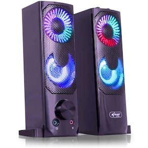 Caixa Caixinha De Som Pc Notebook Subwoofer Usb Soundbar