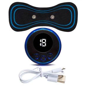 Massageador Elétrico Corporal Muscular Profissional Usb