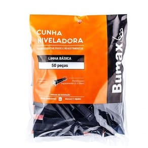 Cunha Niveladora Linha Basica (50 Pçs) - Bumax