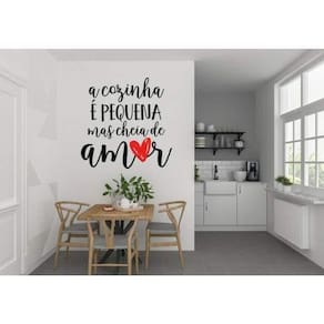 Adesivo De Parede Cheia De Amor