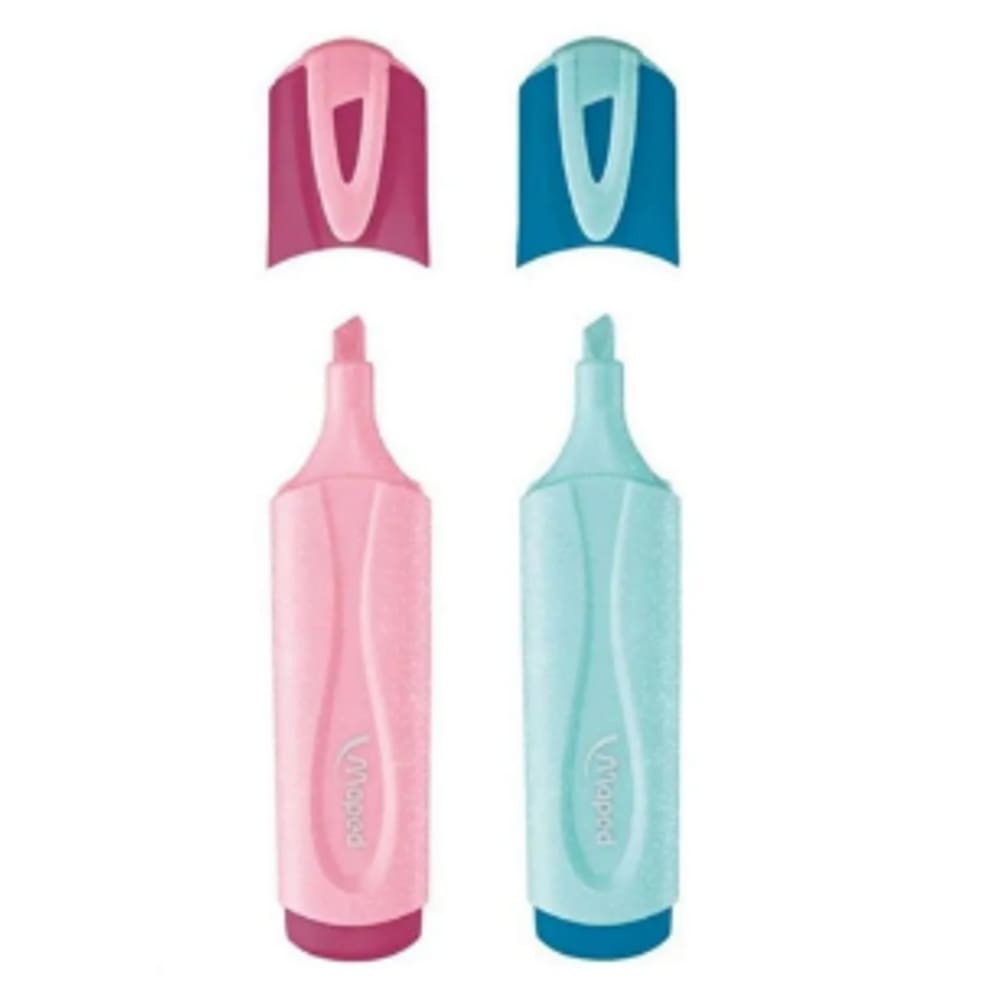 Marca Texto Glitter Tons Pastel 2x - Maped