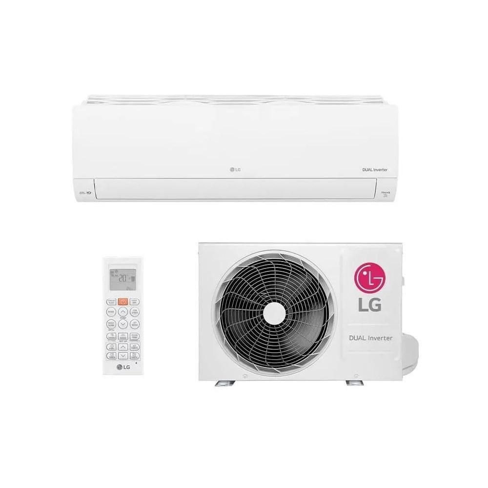 Ar Condicionado Split LG Hi Wall Inverter Voice +AI 24.000 BTU/h Frio Monofásico Branco S3-Q24K231B - 220V
