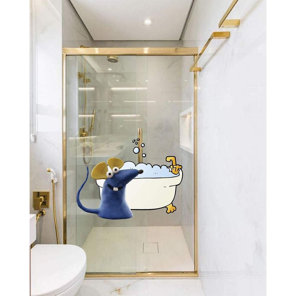 Adesivo Para Box Ratinho Ra-Ti-Bum