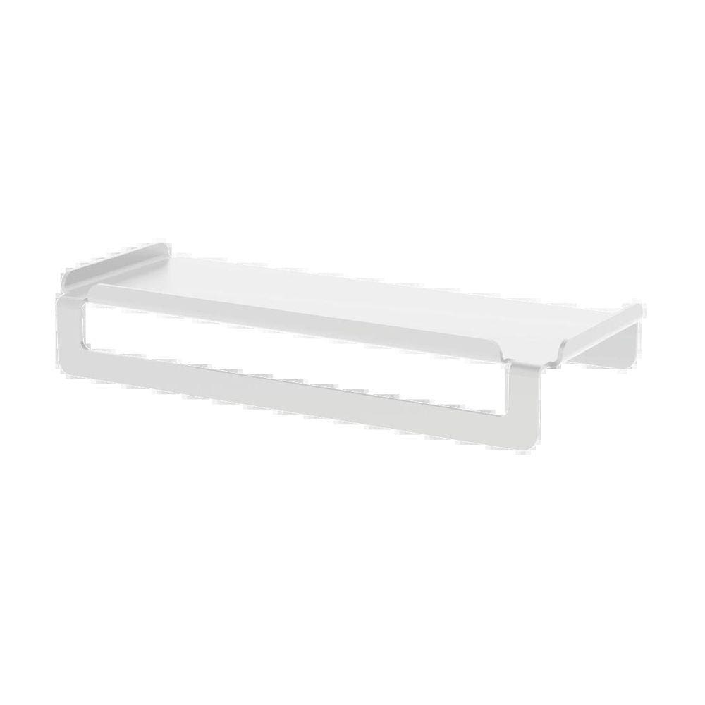 Toalheiro Com Prateleira 28Cm - Branco Future 6010Bc