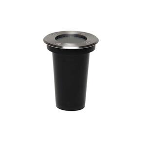 Embutido de Solo Led Save Energy com Lente Antiofuscante 6W Bivolt  Aço Inox 2700K Luz Amarela