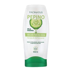 Máscara Facial Para Pele Oleosa Pepino 100Ml Facinatus