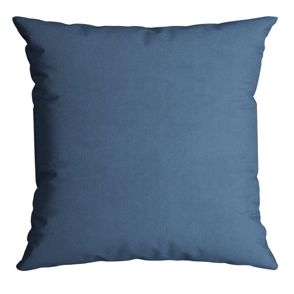 Capa Velveteen 804 Lisa 43 Cm X 43 Cm Azul