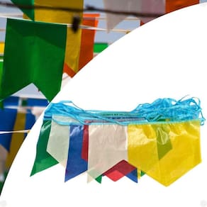 10 Metros De Bandeirinha Festa Junina Plástico Resistente