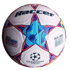 Bola Futebol De Campo Raccer Champions Mx 680 32 Gomos Ofic
