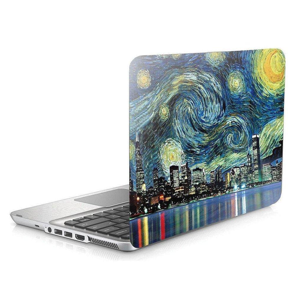 Skin Adesivo Protetor Notebook 15,6 A Noite Estrelada D1