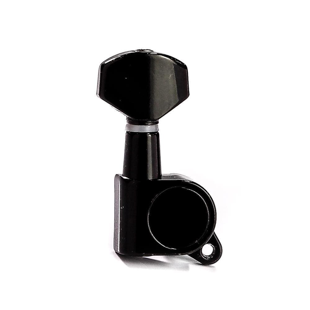 Tarraxa Para Guitarra Bindada Preta 3x3 Spirit J07-BK-R3L3 [F035]