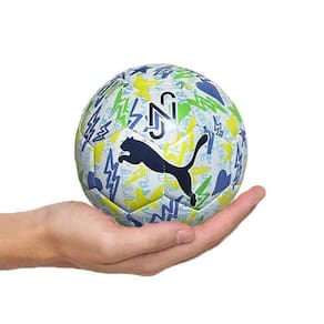 Mini Bola De Futebol Neymar Puma Graphic Branca