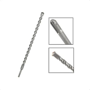 Broca Sds Plus 20X310 Mm Aço Carbono Tungstênio Martelete
