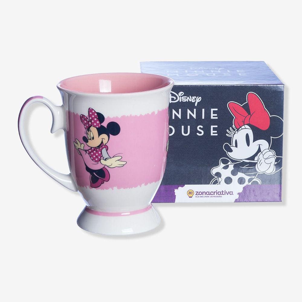 Caneca Royal 300 Ml Minnie - Zona Criativa