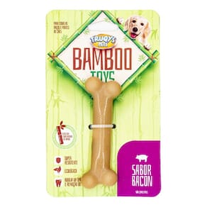 Osso Para Cães Mordedores Cachorros Pequeno Bamboo Toys