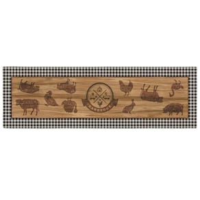 Caminho De Mesa Barbecue Bbq 532116 43X141Cm Belchior