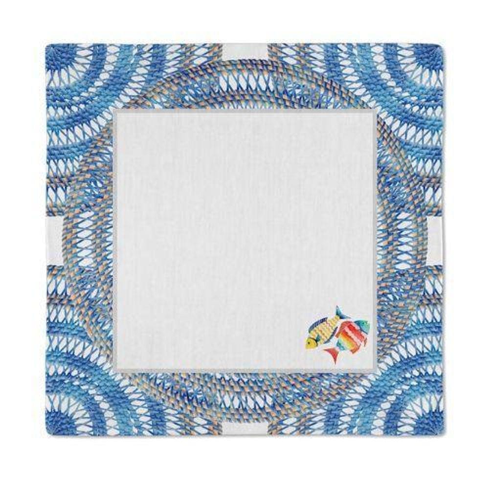 Guardanapo Acqua Com Bordado 533103 40X40 Com 2Unid Belchior