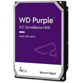 HD WD Purple 4TB SATA3 para vigilancia, WD43PURZ