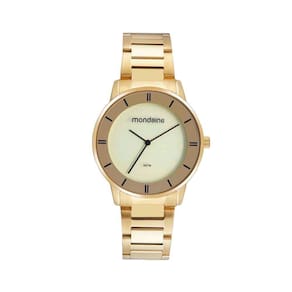 Relógio Mondaine Feminino Analógico Dourado 32475Lpmvde1