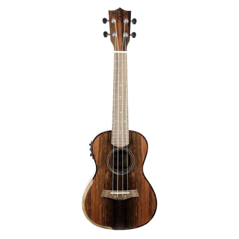 Ukulele Moani MAUNA Concerto 23`` Ebony C/ Bag UKEB-23EQ [F035]