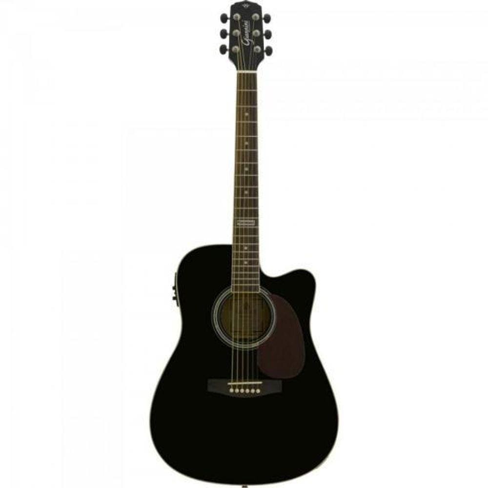 Violão Giannini GF1D CEQ Eletroacústico Aço Preto [F002]