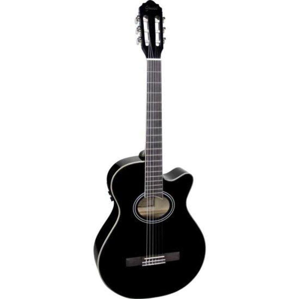 Violão Giannini GNF-1D Mini Jumbo Nylon Preto [F002]