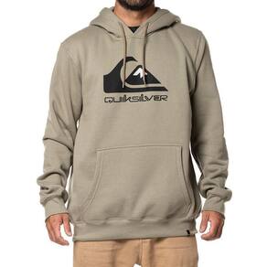 Moletom Quiksilver Canguru Full Logo 280G WT24 Caqui
