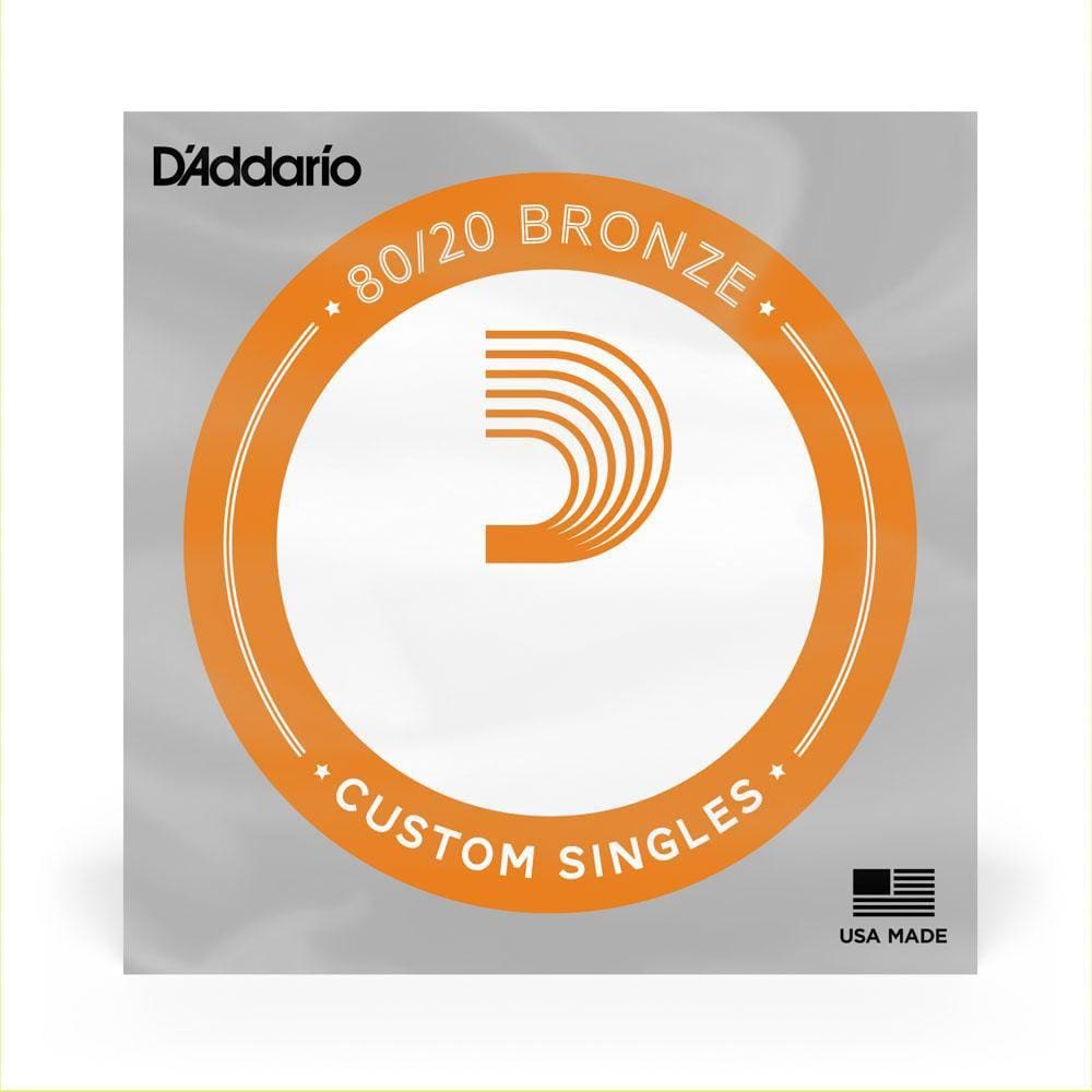 Corda Avulsa Violão Aço .032 D Addario Bronze 80/20 BW032 [F035]