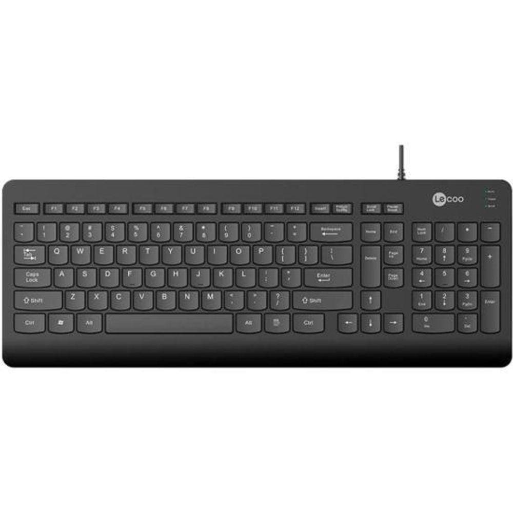 Teclado Lecoo KB103 USB Preto [F002]