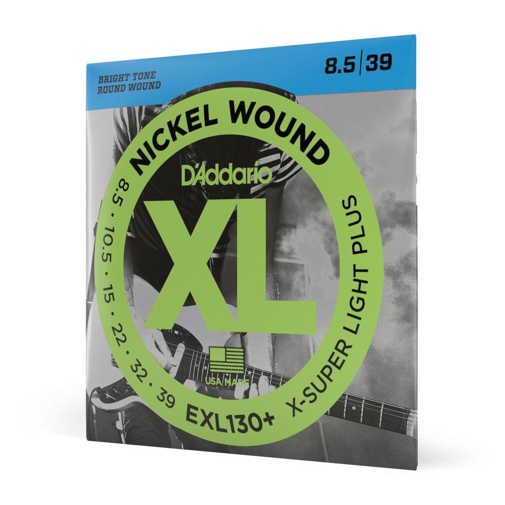 Encordoamento Guitarra 8.5-39 D Addario XL Nickel EXL130+ [F035]