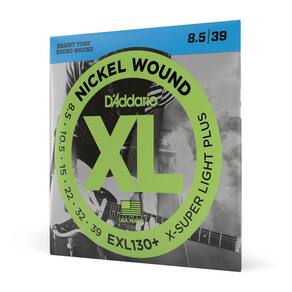 Encordoamento Guitarra 8.5-39 D Addario XL Nickel EXL130+ [F035]