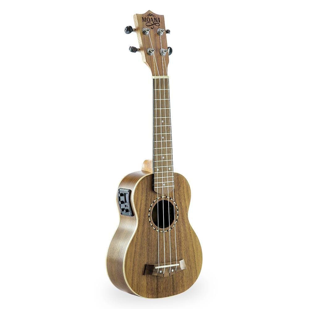 Ukulele Moani WAIKIKI Soprano 21`` Koa Eletro Bag UKBG12-21 [F035]