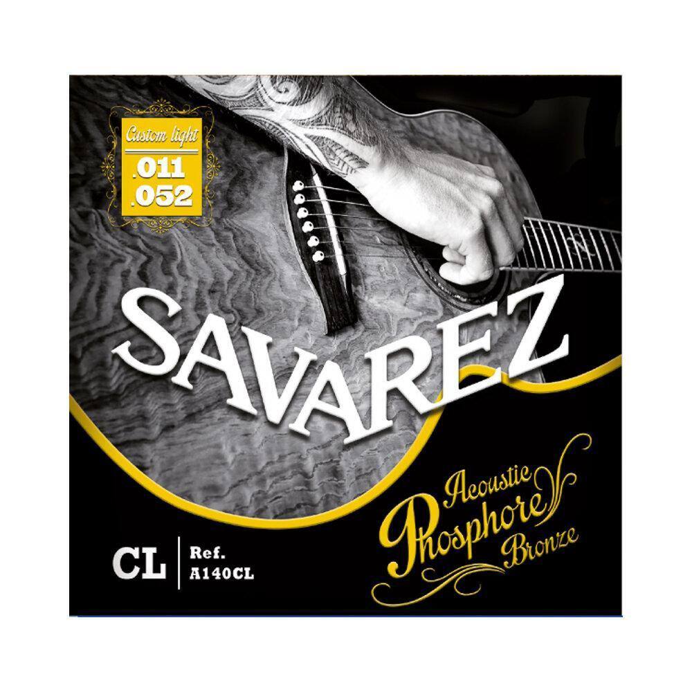 Encordoamento Violão Aço .011-.052 Savarez P. Bronze A140CL [F035]